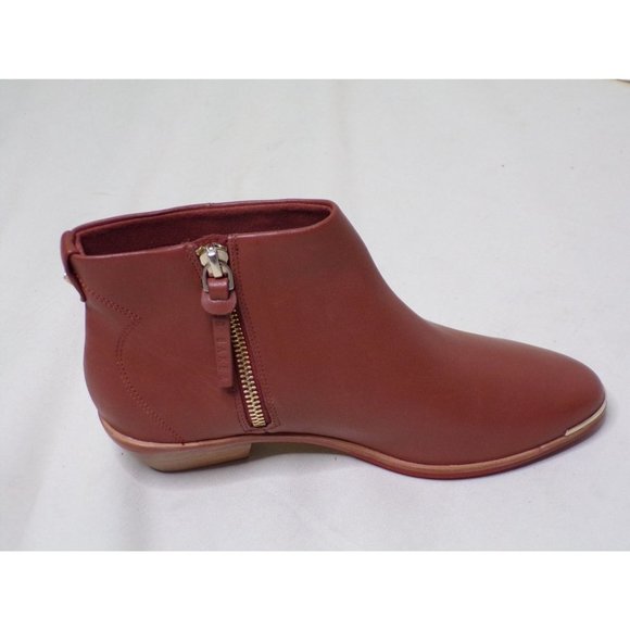 TED BAKER Dakota Ankle Bootie Boot Brown 6.5 NEW $235 - Picture 9 of 13